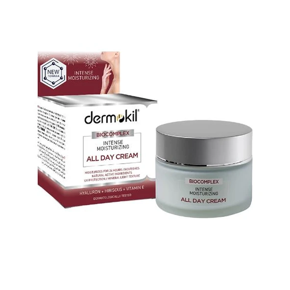 Dermokil Anti Age Yoğun Nemlendirici Günlük Bakım Kremi 50 ml ürün görseli 1