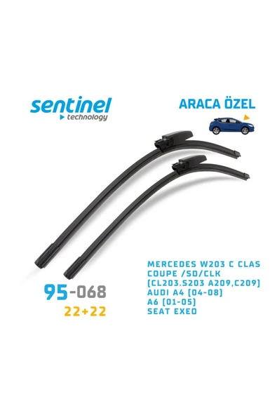 SİLECEK MUZ MERCEDES W203 C CLAS COUPE SD CLK CL203 S203 A209 C209 AUDİ A4 04-08 2ÖN ürün görseli 1
