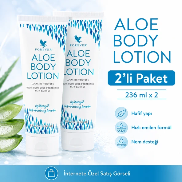 ALOE BODY LOTION (2'li Paket) ürün görseli 1