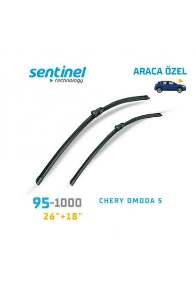 SİLECEK MUZ CHERY OMODA 5 26"+18" 2ÖN ürün görseli 1