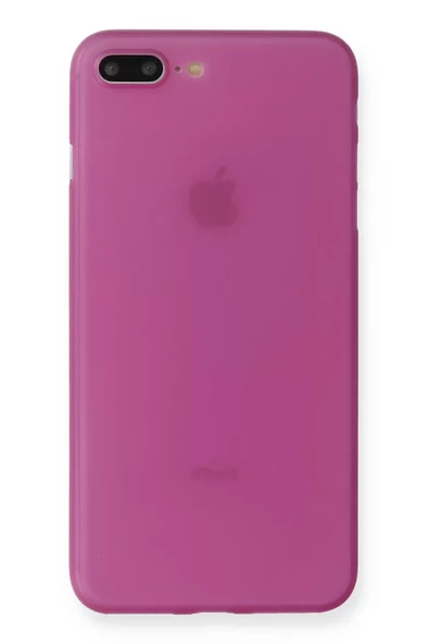Apple iPhone 7 Plus Kılıf PP Ultra İnce Kapak - Pembe ürün görseli 1