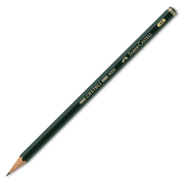 Faber-Castell Kurşun Kalem Dereceli 4B 9000 (12 Li Paket) ürün görseli 1