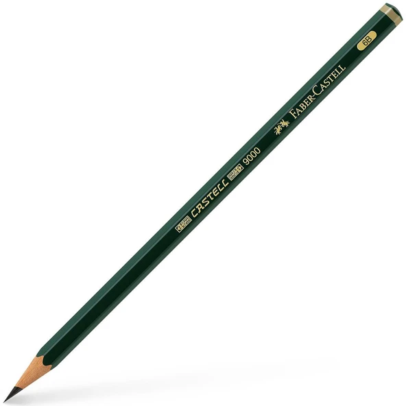 Faber-Castell Kurşun Kalem Dereceli 6B 9000 (12 Li Paket) ürün görseli 1
