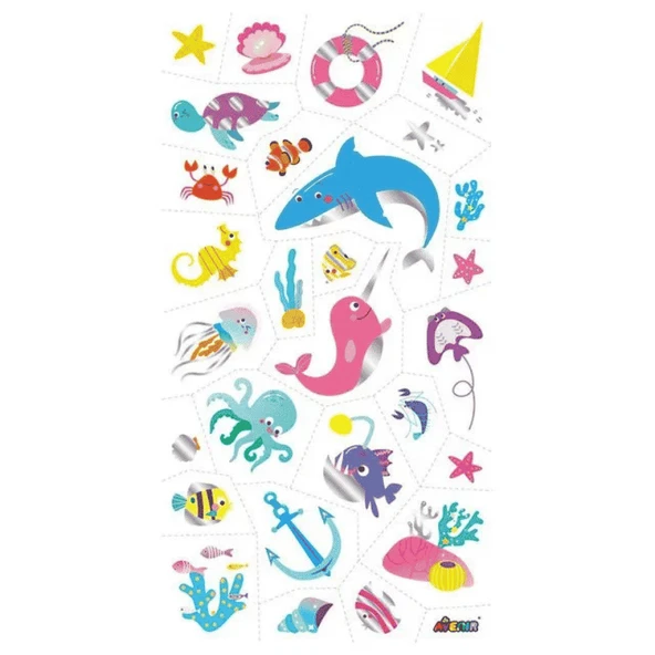 Avenir Dövme - Sea Animal - Resim 2