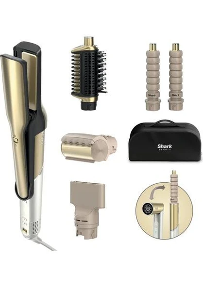 Shark Glam HD6051SEU 5in1 Saç Şekillendirme Seti ürün görseli 1
