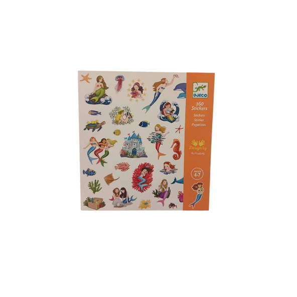 Djeco Çıkartmalar - Mermaids - Resim 3