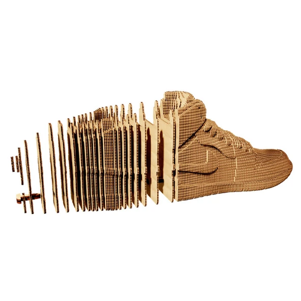 Cartonic 3D Puzzle - SNEAKER - Resim 2