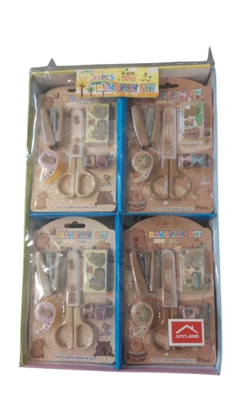 Joyland Kreatif Kırtasiye Seti (Capybara)-4/S Jy-0093-03 (Karışık Renk 1 Adet) ürün görseli 1