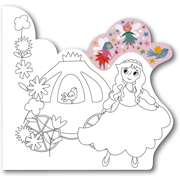 Avenir Sihirli Boyama - Princesses - Resim 5