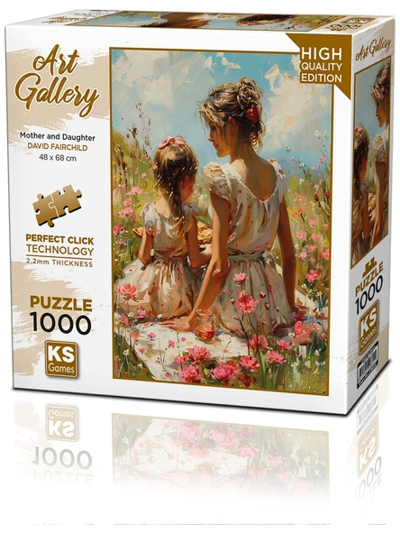 Ks Games Puzzle 1000 Parça Mother And Daughter 20802 ürün görseli 1