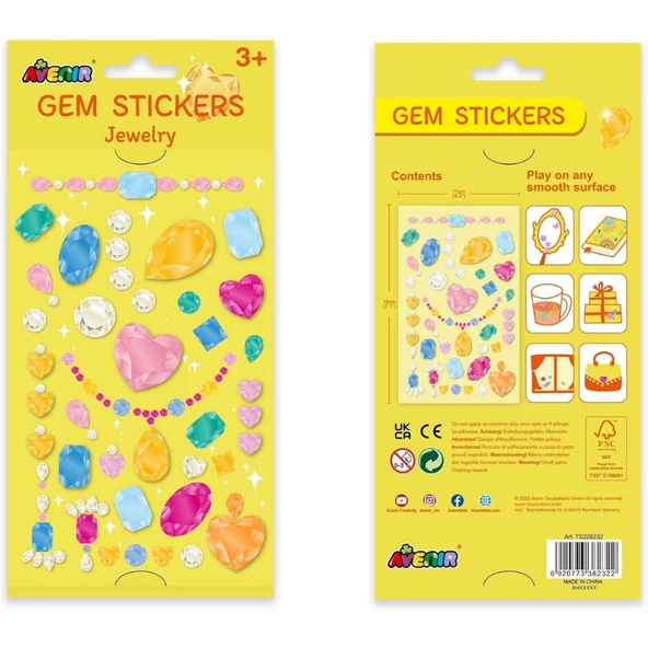 Avenir Mücevher Çıkartmaları - Jewels - Resim 2