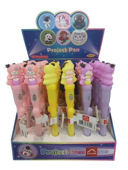 Joyland Projeksiyon Tükenmez Kalem (Denizkızı)-3 (36 Lı Paket) ürün görseli 1