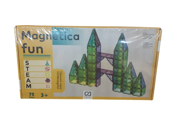 Ca Games Puzzle 72 Parça Games Magnetic Camag-1402 ürün görseli 1