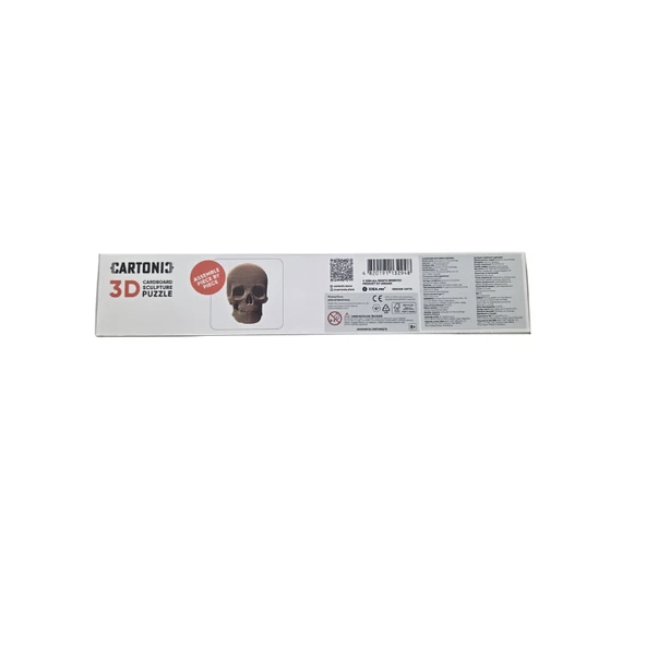 Cartonic 3D Puzzle - SKULL - Resim 11