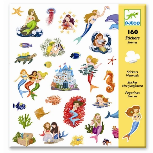 Djeco Çıkartmalar - Mermaids ürün görseli 1