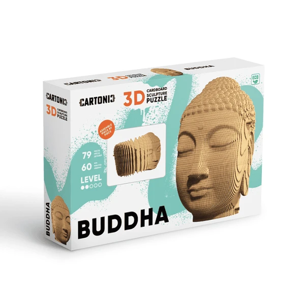 Cartonic 3D Puzzle - BUDDHA - Resim 10