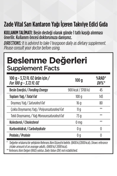 Zade Vital Sarı Kantaron Yağı 20 ml - Resim 5