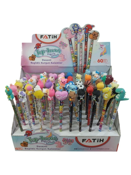 Fatih Kurşun Kalem Top Icons Başlıklı (60 Lı Paket) ürün görseli 1