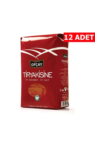 Tiryakisine Dökme Çay 1 kg 12'li ürün görseli 1