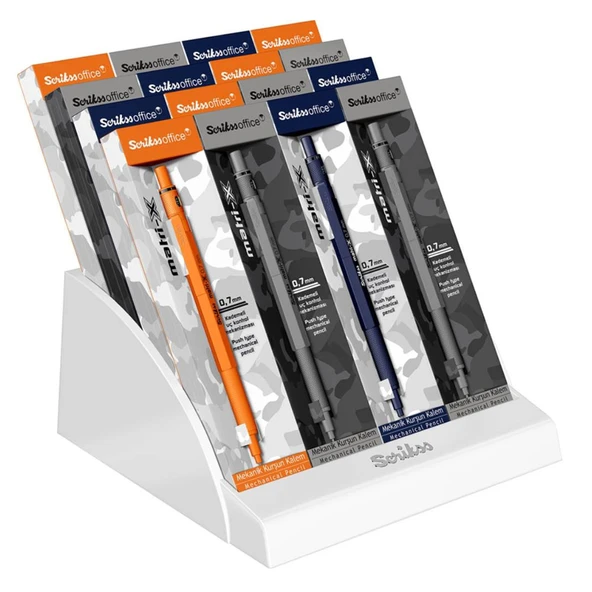 Scrikss Matri-X Versatil 0.7 Mm Yeni Renkler (16 Lı Stand) ürün görseli 1