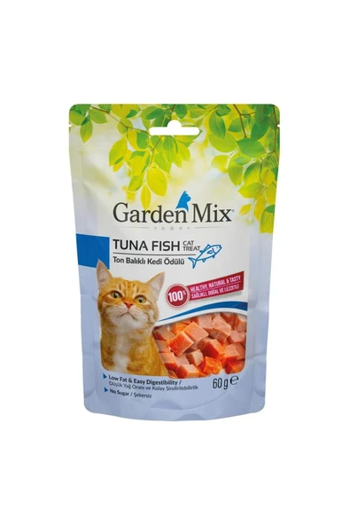 GARDEN MİX TON BALIKLI KEDİ ÖDÜLÜ 60GR ürün görseli 1