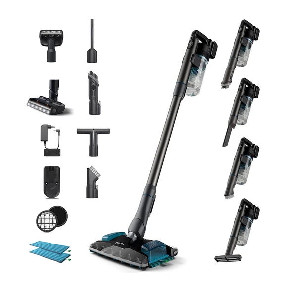 Philips Aqua Plus XC8057/01 Şarjlı Dikey Süpürge ürün görseli 1