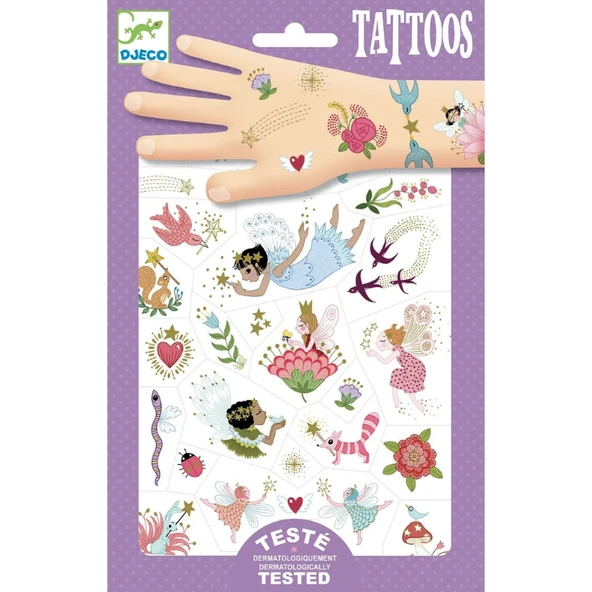 Djeco Dövme - Fairy Friends ürün görseli 1