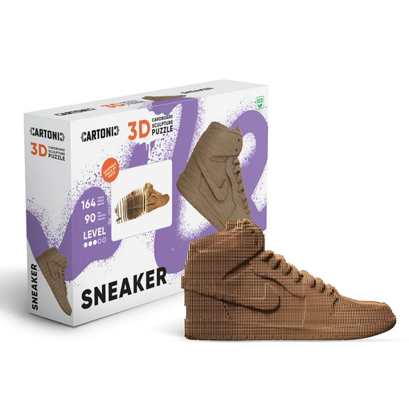 Cartonic 3D Puzzle - SNEAKER ürün görseli 1