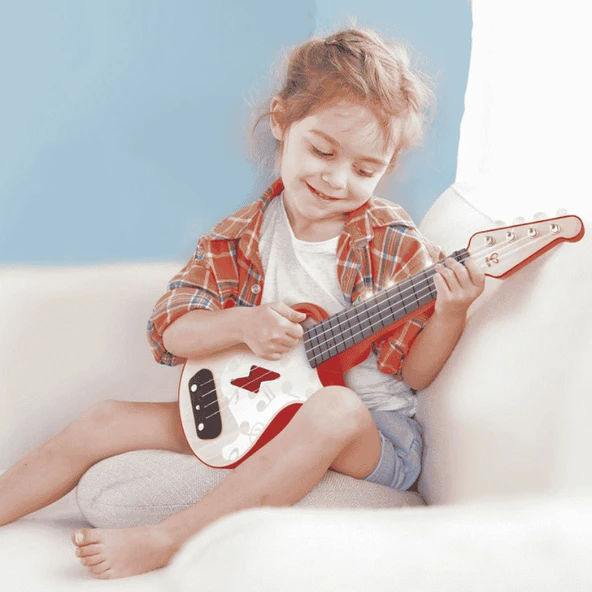 Hape Işıklı Öğretici Ukulele - Resim 3