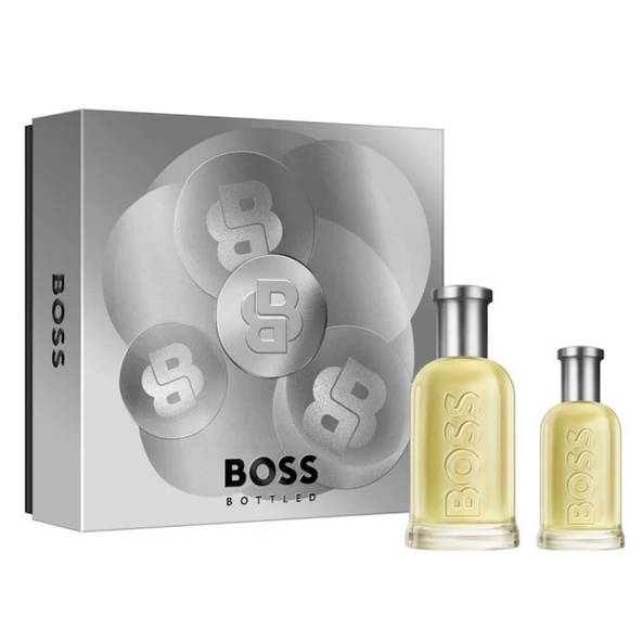 Hugo Boss Bottled EDT 100 ml + EDT 30 ml Erkek Parfüm Seti ürün görseli 1