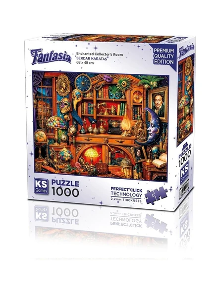 Ks Games Puzzle 1000 Parça Enchanted Collertor S Room 20853 ürün görseli 1