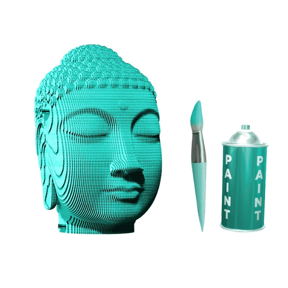 Cartonic 3D Puzzle - BUDDHA - Resim 9