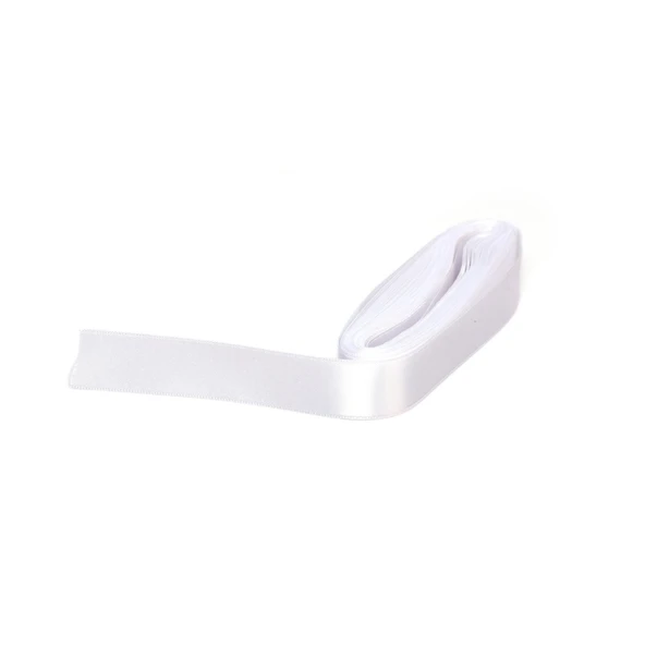 Misyon Kurdele 2 Cm Saten Beyaz Msy-3002 (5 Li Paket) ürün görseli 1