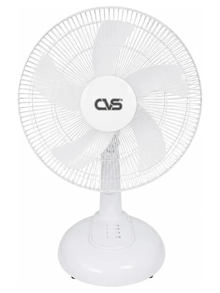 CVS DN 91059 12''ınc Masaüstü Vantilatör Beyaz - Resim 4