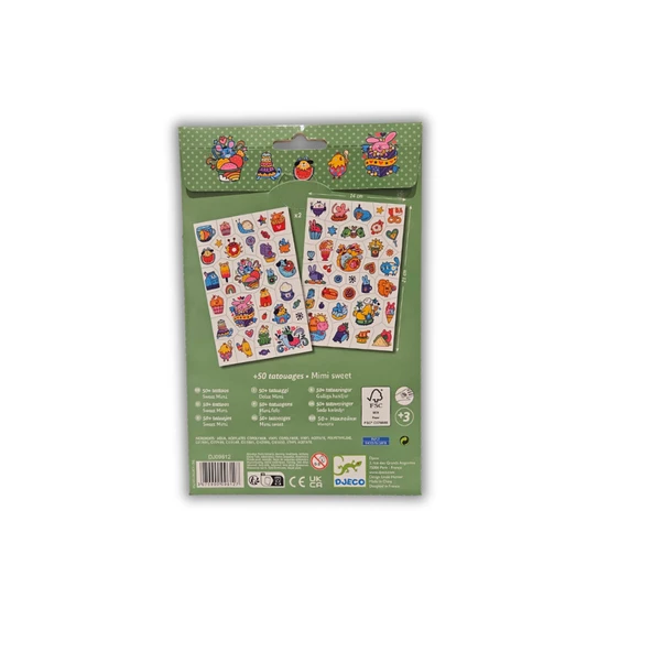 Djeco Dövme - Sweets - Resim 3