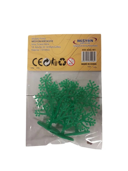Misyon Plastik Ağaç 3 Lü Ağaç-001 ürün görseli 1