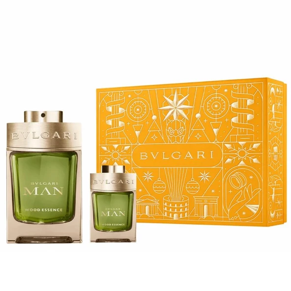 Bvlgari Wood Essence EDP 100 ml + EDP 15 ml Erkek Parfüm Seti ürün görseli 1