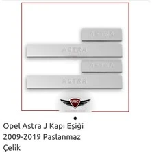 Onkar Opel Astra J Kapı Eşiği 2009-2019 Oto Aksesuar ürün görseli 1
