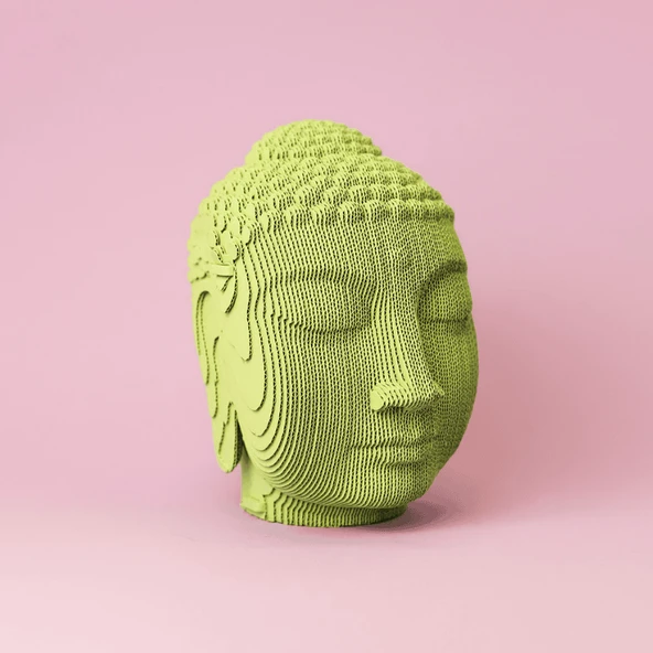Cartonic 3D Puzzle - BUDDHA - Resim 4