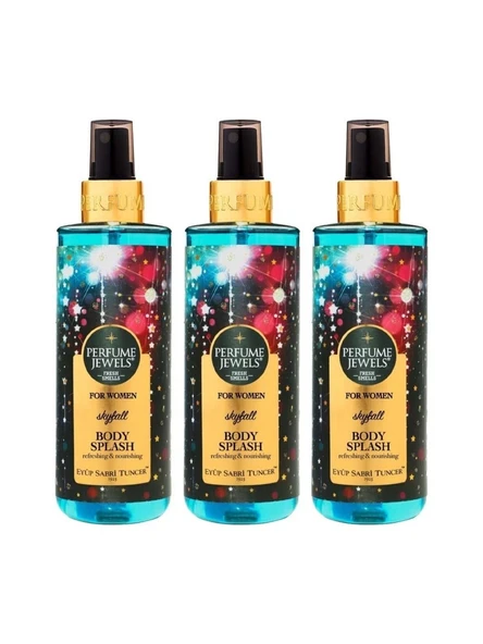 Eyüp Sabri Tuncer Body Splash Skyfall Vücut Spreyi 250 Ml x 3 Adet ürün görseli 1