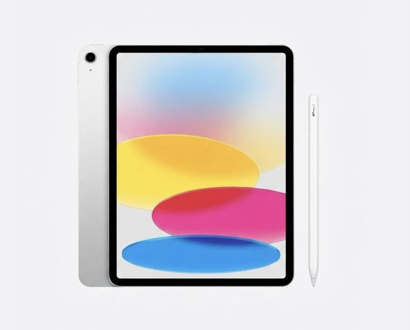 Apple iPad 11. Nesil Wi-Fi 128 GB 11" MD3Y4TU/A Gümüş Tablet + APPLE PENCIL USB-C  VİTRİN ürün görseli 1