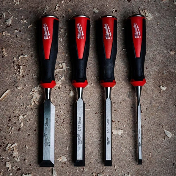 Milwaukee 4932479897 4 Parça İskarpela Seti - Resim 3