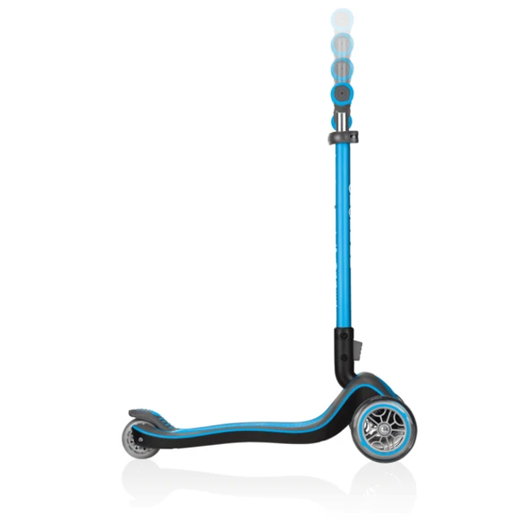 Globber Elite Deluxe Scooter - Mavi - Resim 5