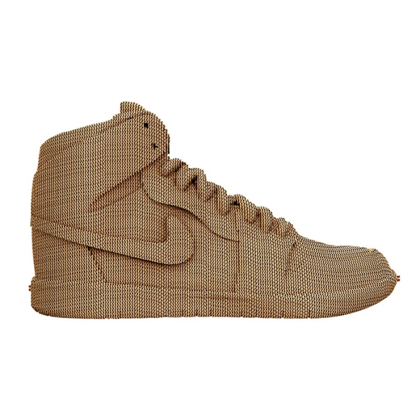 Cartonic 3D Puzzle - SNEAKER - Resim 6