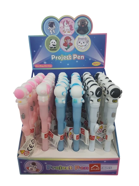 Joyland Projeksiyon Tükenmez Kalem (Astronot)-3/ (36 Lı Paket) ürün görseli 1