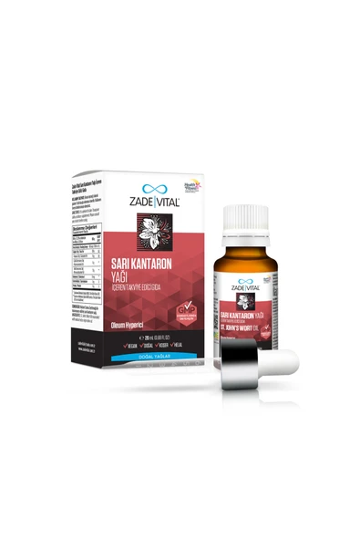 Zade Vital Sarı Kantaron Yağı 20 ml ürün görseli 1