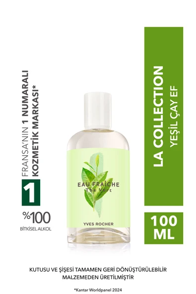 YVES ROCHER YEŞİL ÇAY EF-LA COLLECTİON-100ML ürün görseli 1