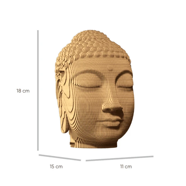 Cartonic 3D Puzzle - BUDDHA - Resim 7