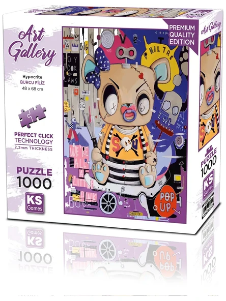 Ks Games Puzzle 1000 Parça Hypocrite 20858 ürün görseli 1