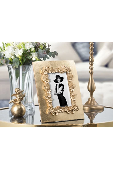 Madame Coco Fleurs D-or Çiçekli Çerçeve ürün görseli 1